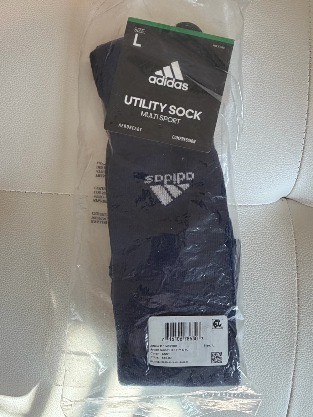 adidas Black Multi-Sport Utility Socks
